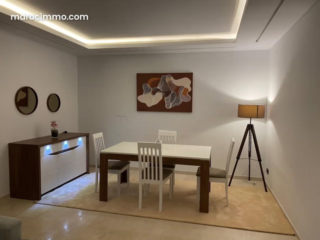 Très bel appartement en location à Agdal. Surface de 70 m². Meublé — 3
