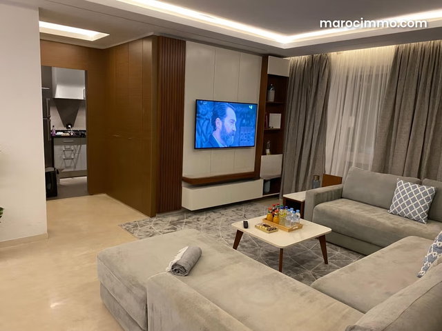 Très bel appartement en location à Agdal. Surface de 70 m². Meublé — 2