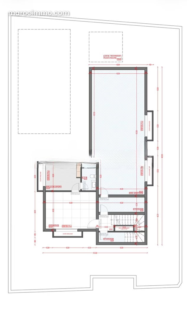 Terrain front de golf 950 m2 AKENZA — 4