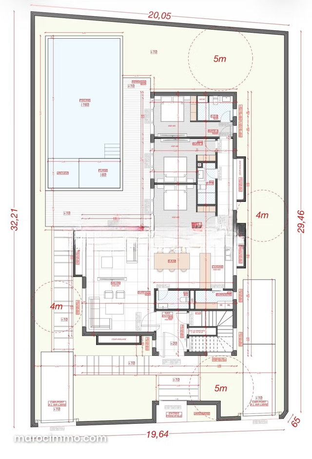 Terrain front de golf 950 m2 AKENZA — 5