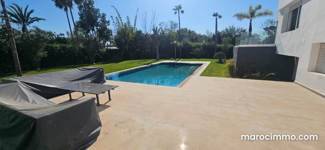 Villa meublée à louer à Souissi – Rabat — 4