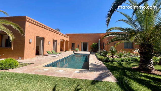 Luxurious Villa for Rent in Amelkis. 350 m² Surface Area — Marrakesh
