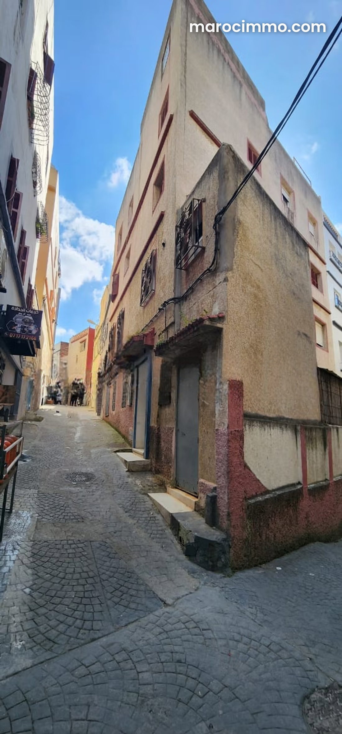 4-Storey Two-Façade House in Branes 2, Tangier — Tangier