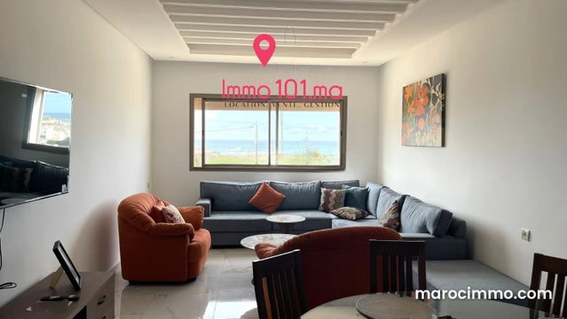Location appartement avec vue sur mer à Harhoura — 2