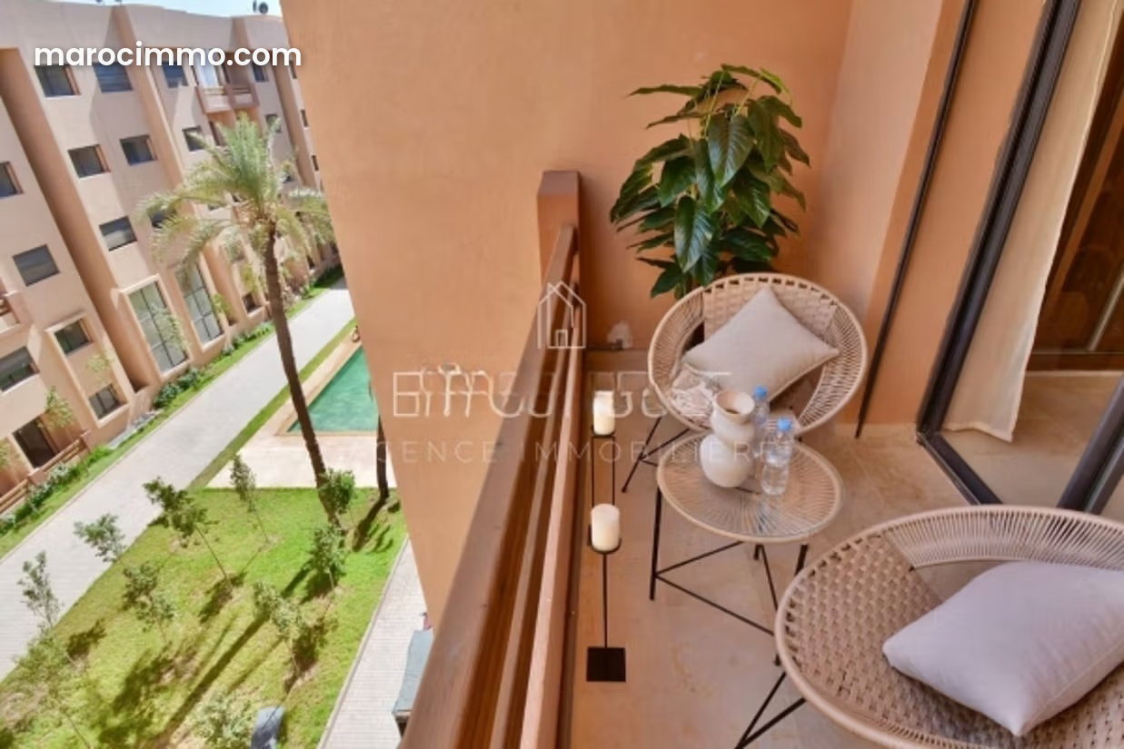 Furnished 1-Bedroom Apartment with Pool, Semlalia, Marrakech — Marrakesh