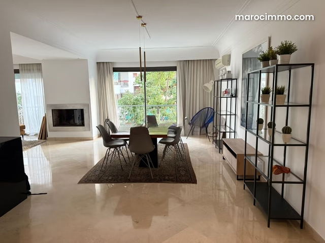 Appartement a la location meublé a Gauthier 15000d — Casablanca