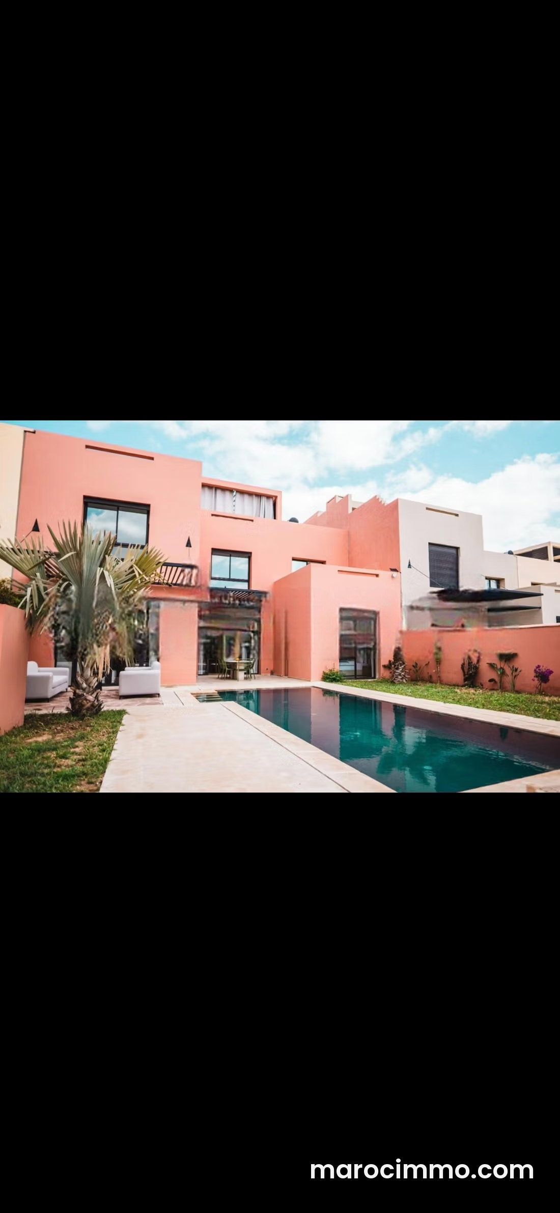 Furnished 3-bedroom villa with private pool, Ouarzazate Road — Marrakesh
