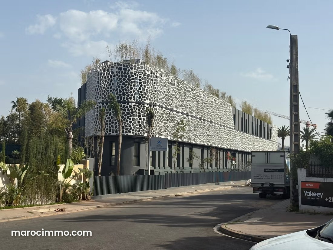 1,752 sqm Commercial Land on a Boulevard Corner, Anfa, Casablanca — Casablanca