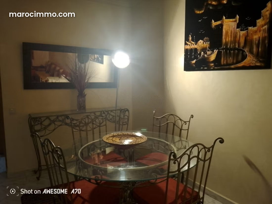 Furnished 75 sqm Apartment, 2 Bedrooms, Hay Al Wafaa, Agadir — Agadir