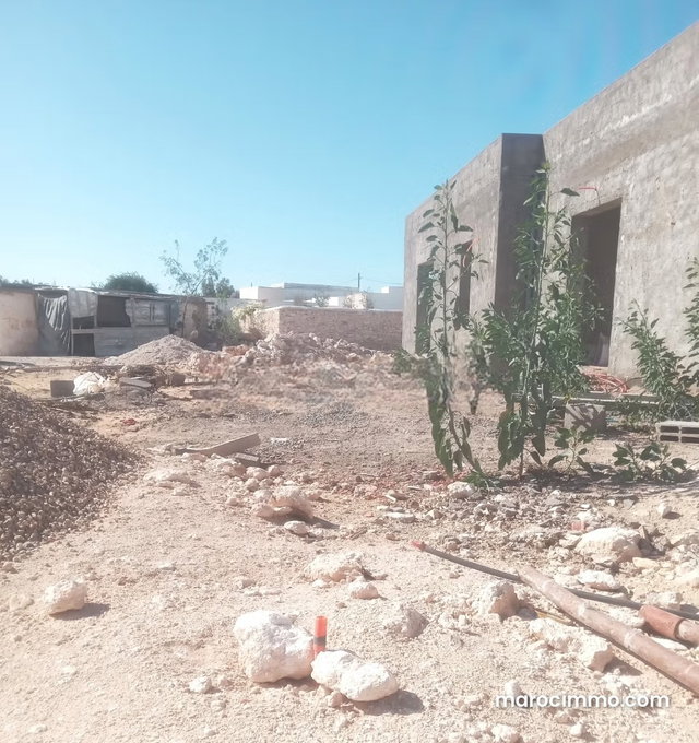 Villa semi finie évolutive à Ghazoua — 2