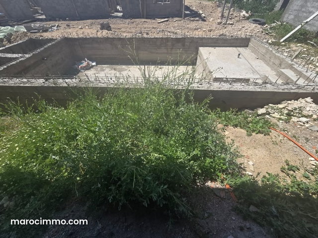 Villa en gros œuvre à finaliser à Ghazoua — 3