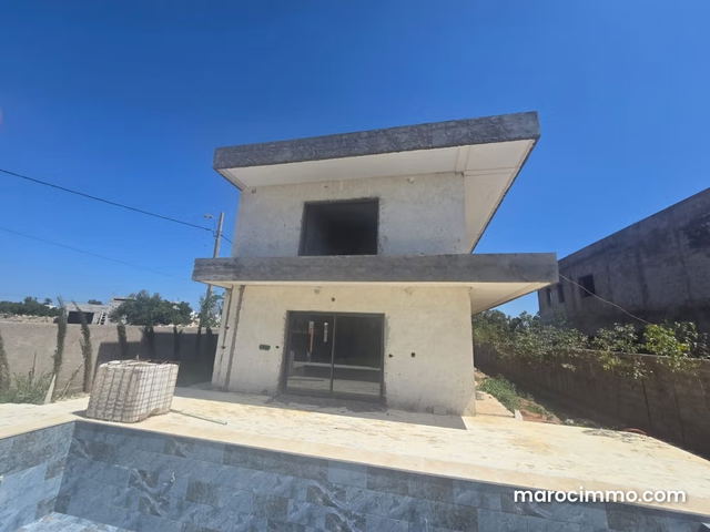 Villa neuve avec piscine sur 600 m² à Ghazoua — الصويرة