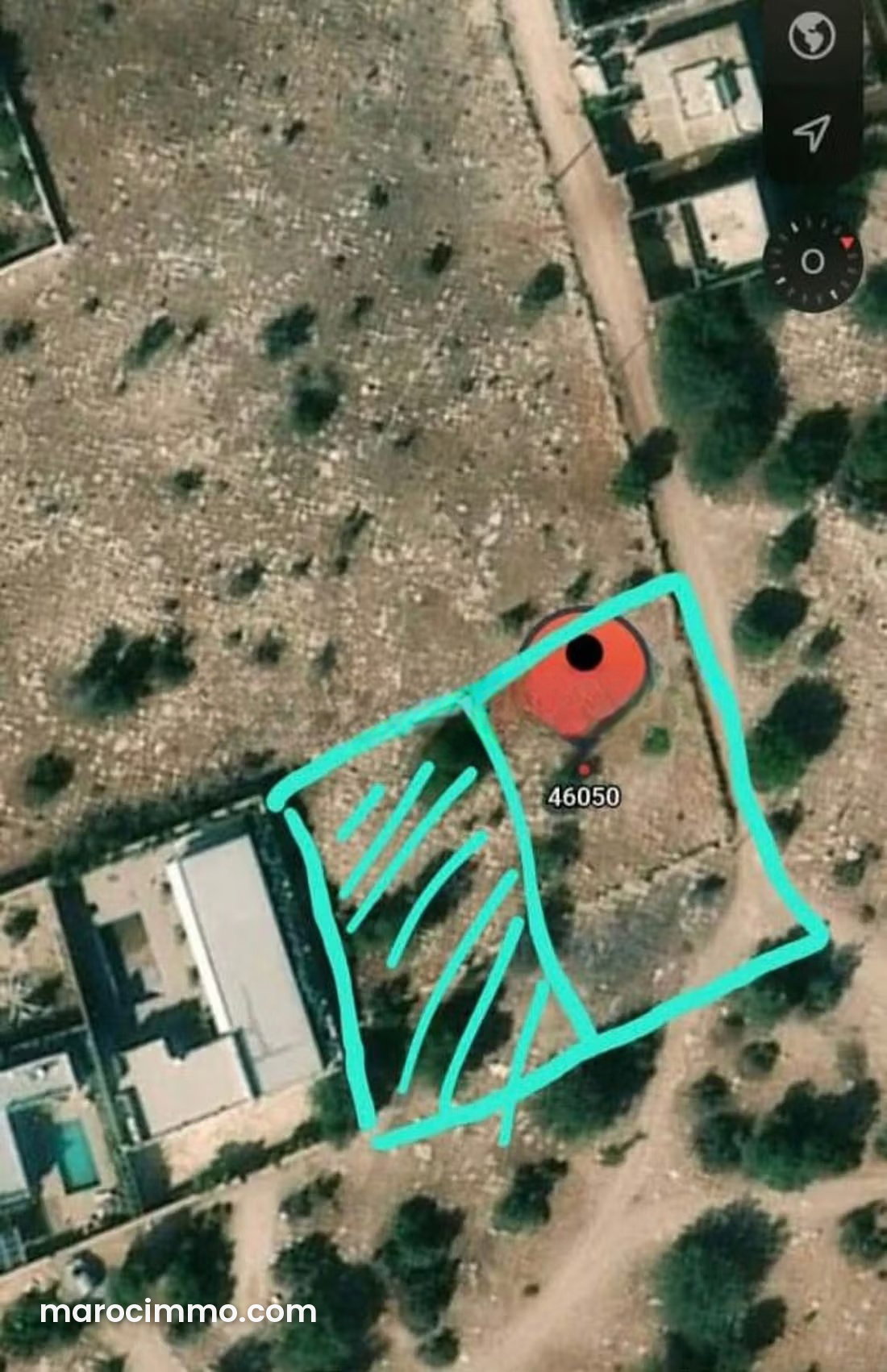 Terrain 1000 m² à Ghazoua, aux portes d'Essaouira — Essaouira