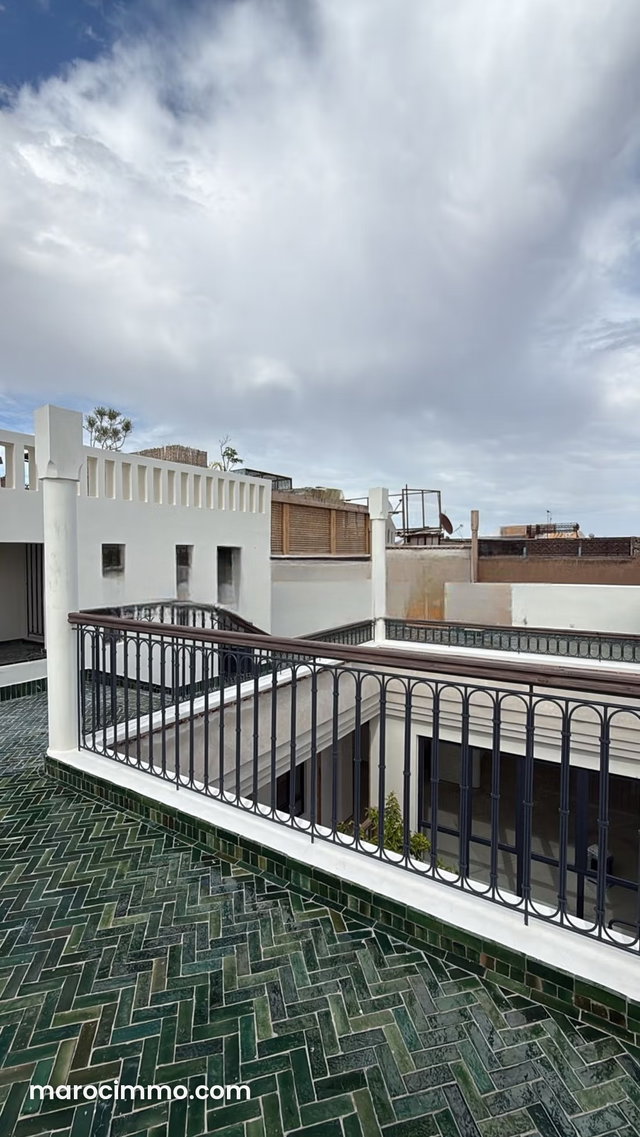 Riad d'exception – 180 m² habitables – Terrasses de 80 m² – Titre foncier clair – Bab Doukkala — 5