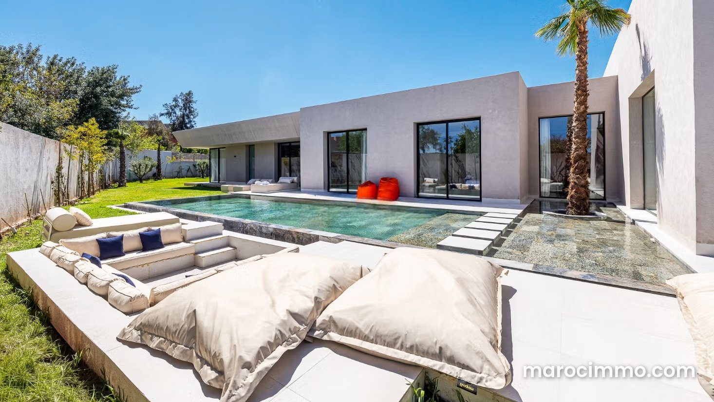 400 m² Villa, 6 Bedrooms with Pool, Amizmiz Road, Marrakech — Marrakesh