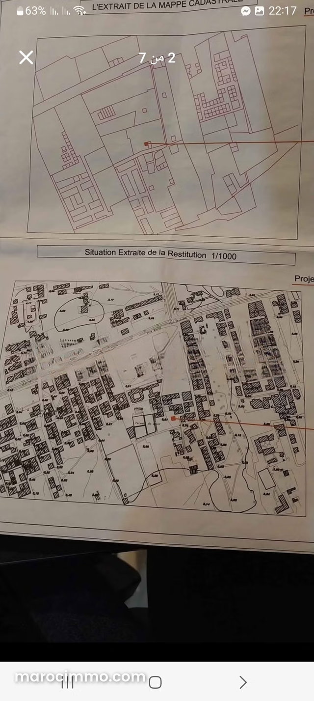 Achat de terrain à Martil. Surface de 80 m² — 2