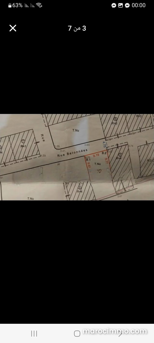 Achat de terrain à Martil. Surface de 80 m² — 4