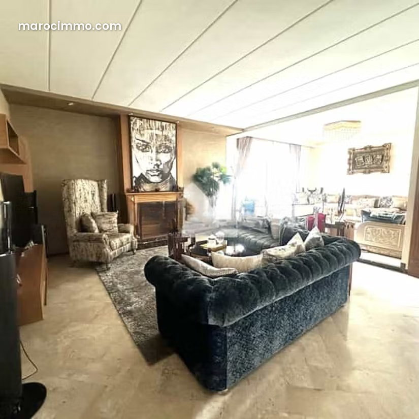 180 sqm Furnished Apartment for Rent in the Quartier des Hôpitaux, Casablanca — Casablanca