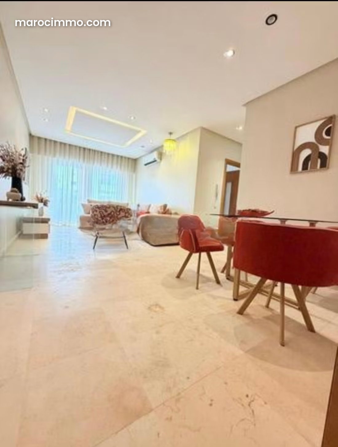Appartement meublé avec terrasse à Maârif Extension Casablanca — Casablanca