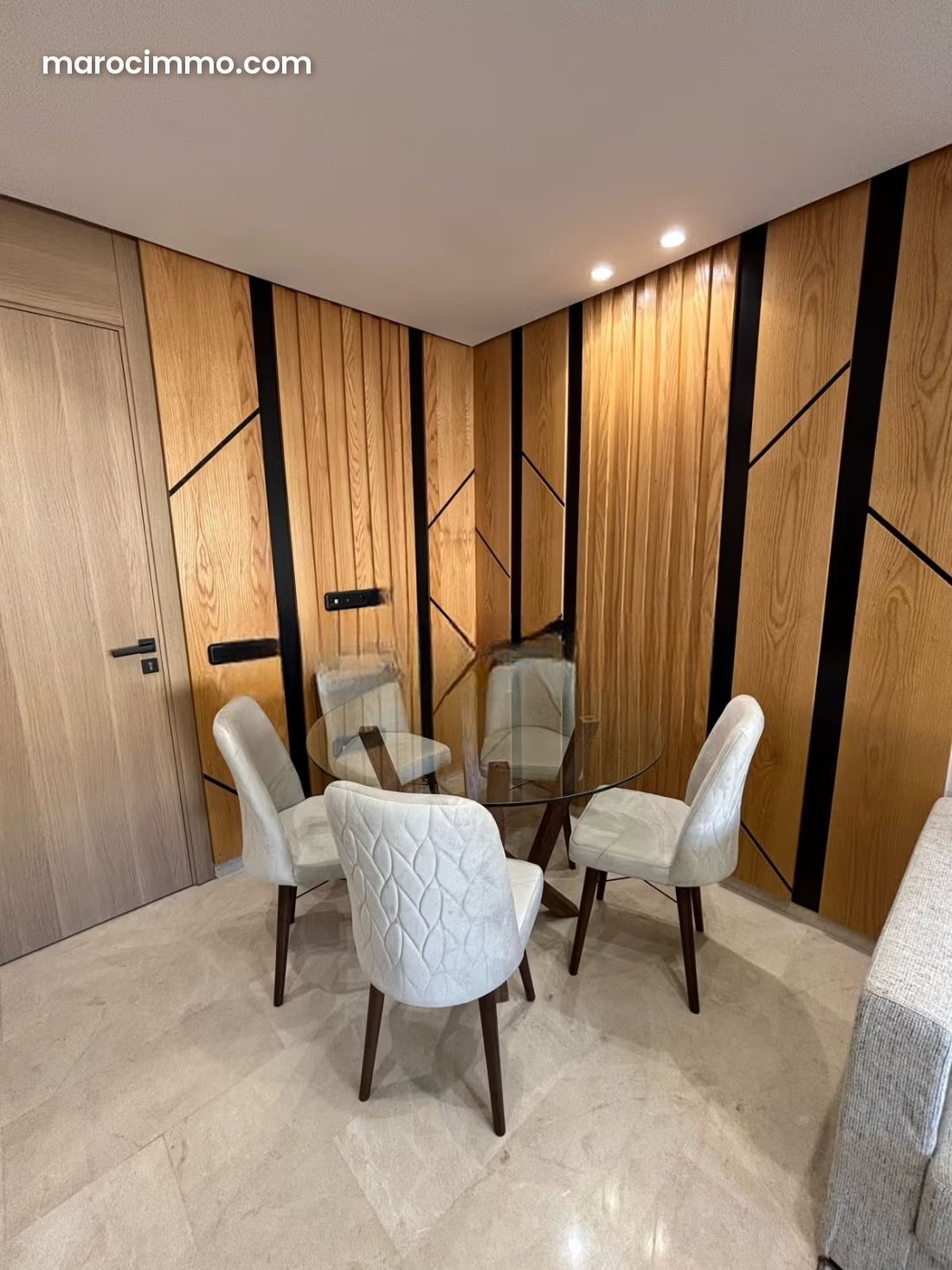 Furnished Apartment with Terrace in Riyad, Rabat — Rabat