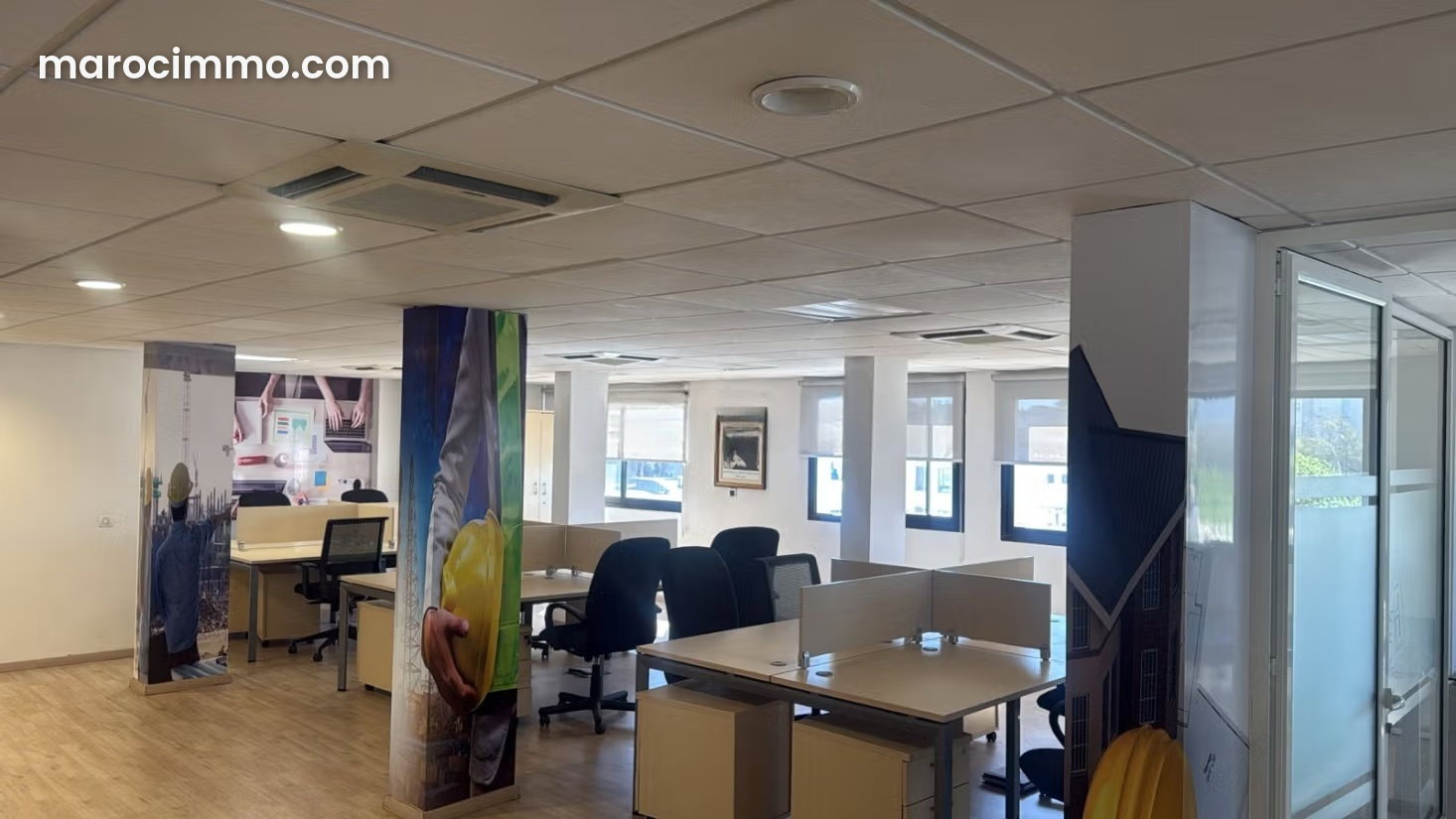 210 m² Office for Rent, Aviation Mabella, Rabat — Rabat