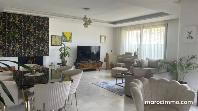 Maison de luxe à louer à Ville Verte. Surface de 182 m². Meublé — Bouskoura