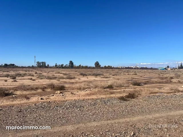 Buildable land of 1 ha for sale on Route de l'Ourika — Marrakesh