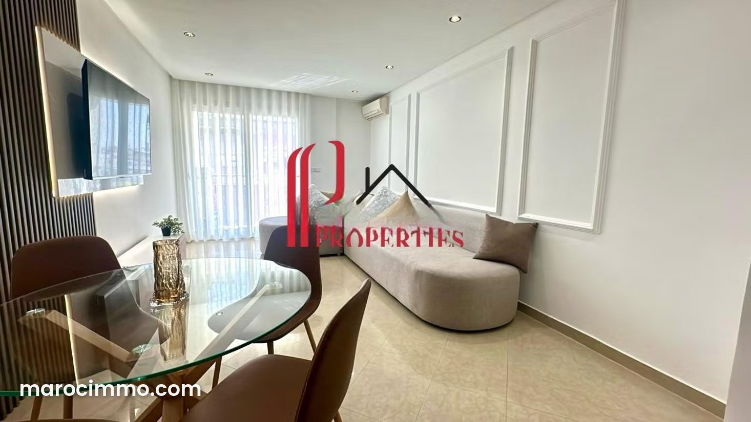 Furnished Apartment with Terrace in the Heart of Gauthier, Casablanca — Casablanca