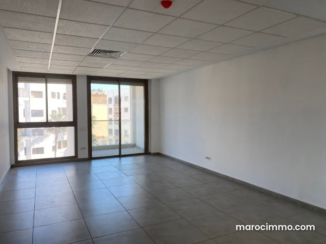 80 sqm office with terrace for rent in Maarif, Casablanca — Casablanca