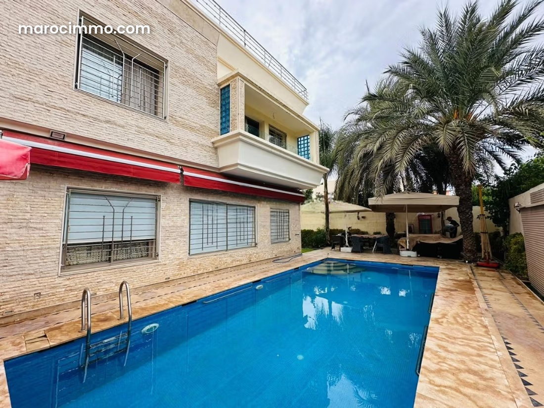 600 m² Villa with Pool and Garden, Hay Targa, Marrakech — Marrakesh