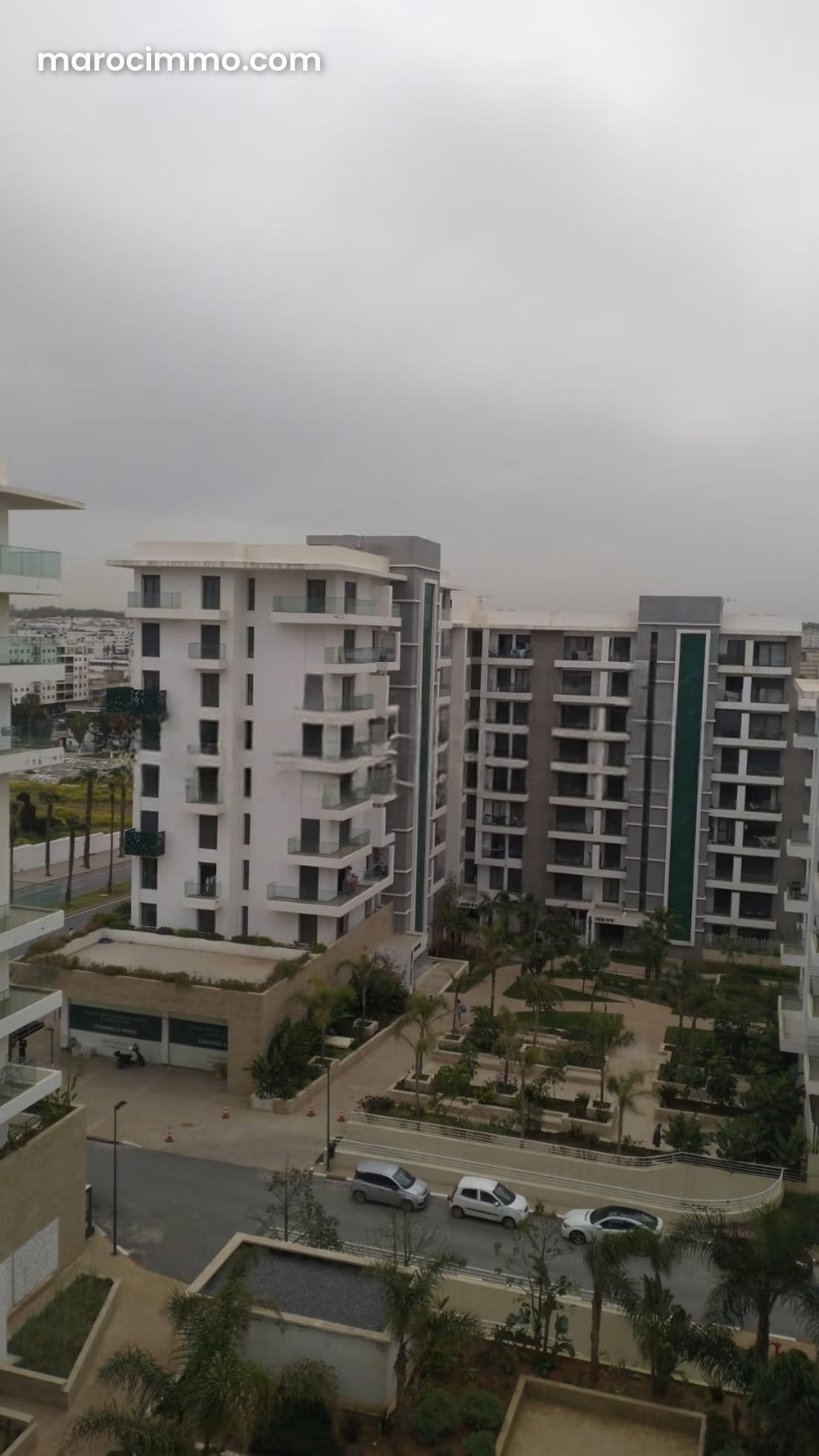 128 sqm Furnished Apartment with Terrace on the Top Floor in Agdal — Rabat