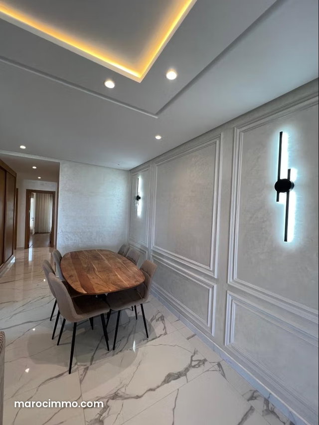 Appartement à louer à Malabata. 3 belles chambres. Bien meublé — 4