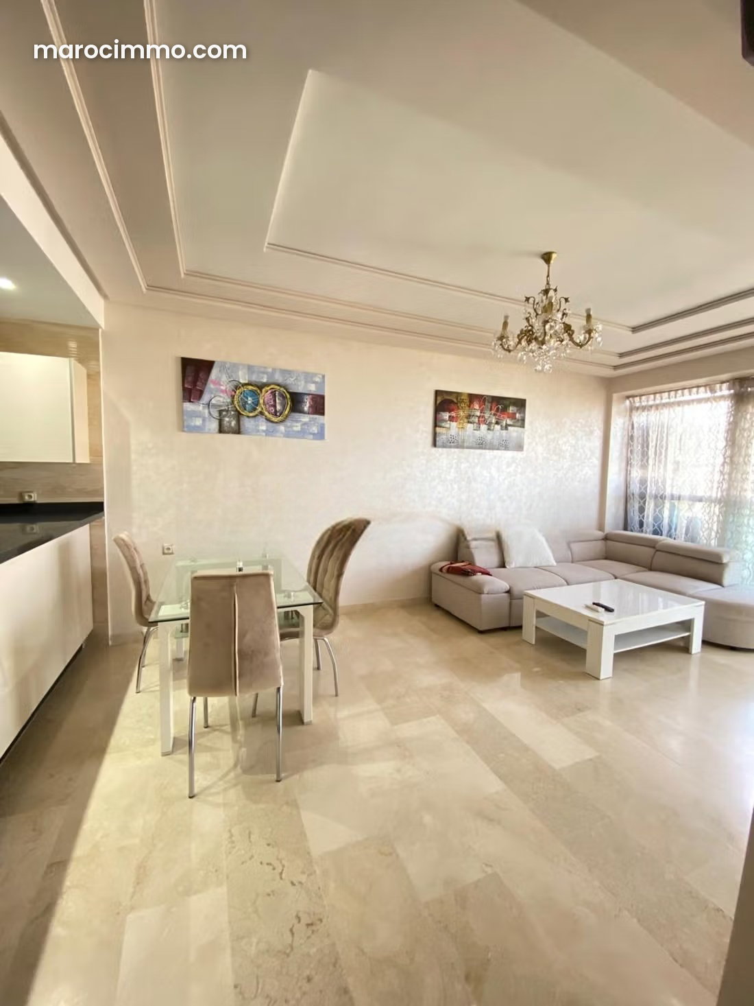 Appartement meublé vue mer, 6ᵉ étage, De La Plage, Tanger — Tanger