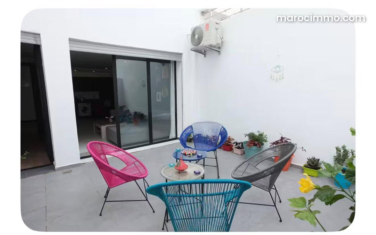 Furnished apartment for rent, Golden Triangle, Casablanca — Casablanca