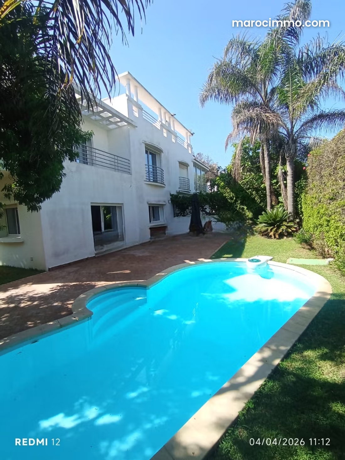 400 sqm Villa with Swimming Pool for Rent, Ain Diab, Casablanca — Casablanca