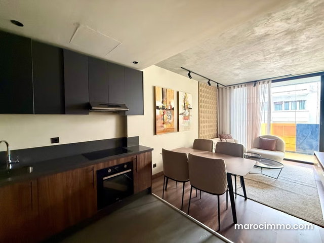 En Location Meublé: Magnifique Appartement Neuf meublé de 86 m au cœur du Quartier Gauthier — 2