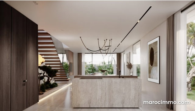 Vente villa de luxe à Route Amizmiz. 6 grandes pièces. Grande piscine — 3