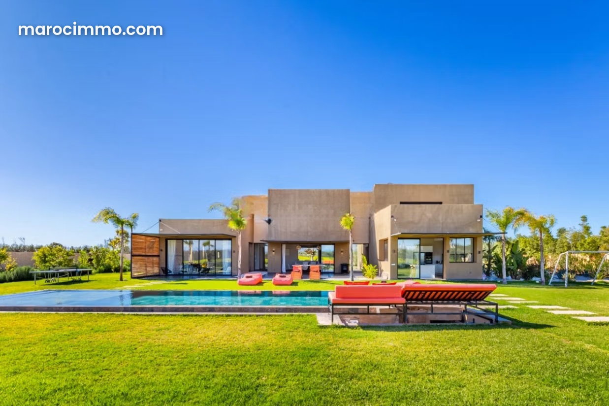 4-Suite Villa with Heated Pool on Agadir Road, Marrakech — Marrakesh