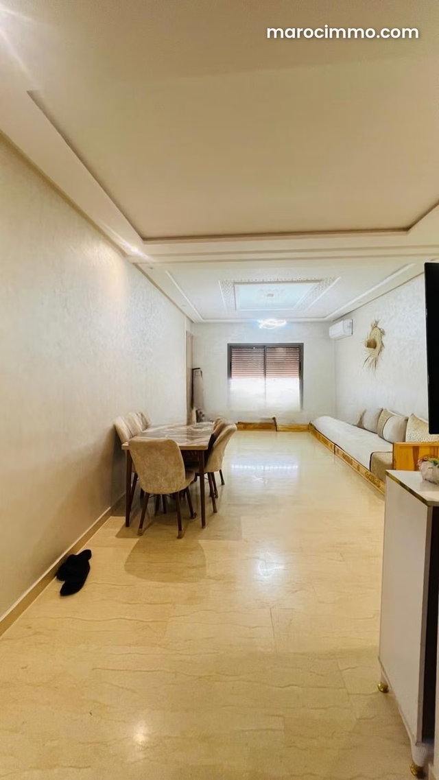 Bel appartement en location à Route Casablanca. Superficie 90 m². Meublé — 2