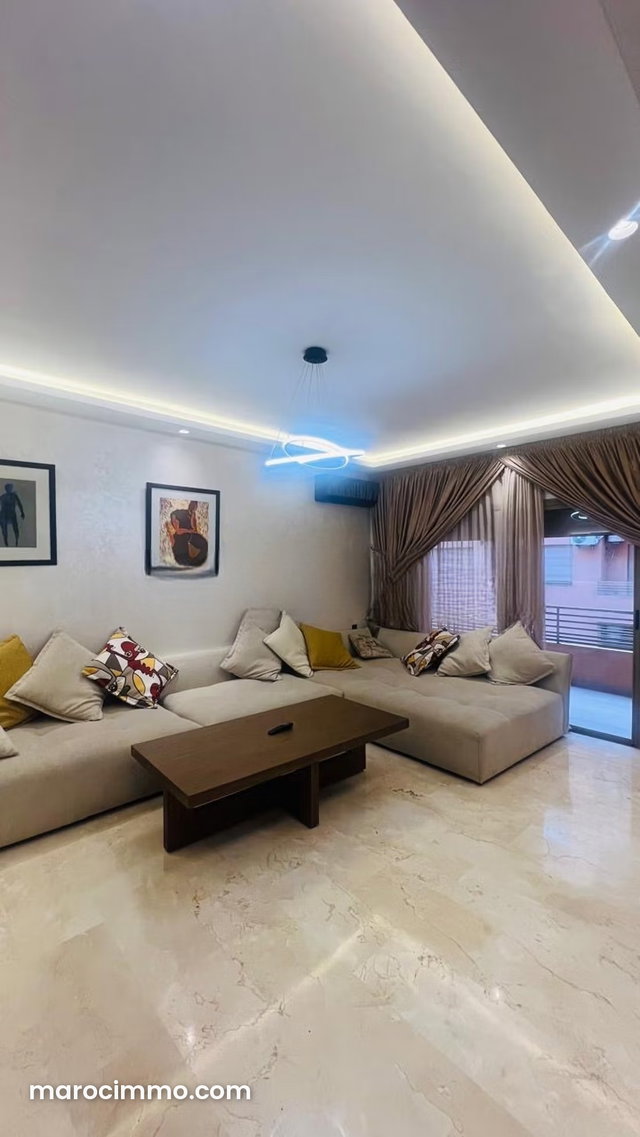 Bel appartement en location à Route Casablanca. Surface de 72 m². Meublé — 3