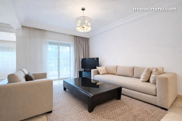 Location Magnifique appartement vide 3chambres 186m2 Racine, Casablanca — 5