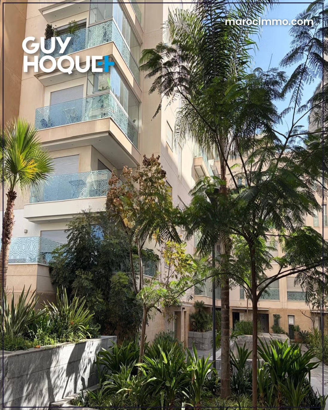 Furnished 115 m² Apartment, 2 Bedrooms, Casablanca Finance City — Casablanca