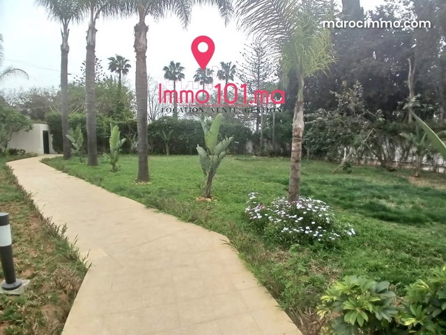 Location villa vide à Souissi — 2