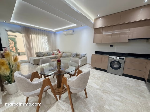 New Ground Floor Apartment in Gueliz, 2 Bedrooms, Pool, Parking — 2