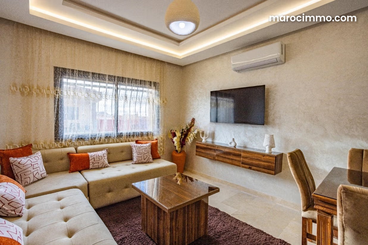 Furnished 3-Bedroom Apartment, Route de Casablanca, Marrakech — Marrakesh