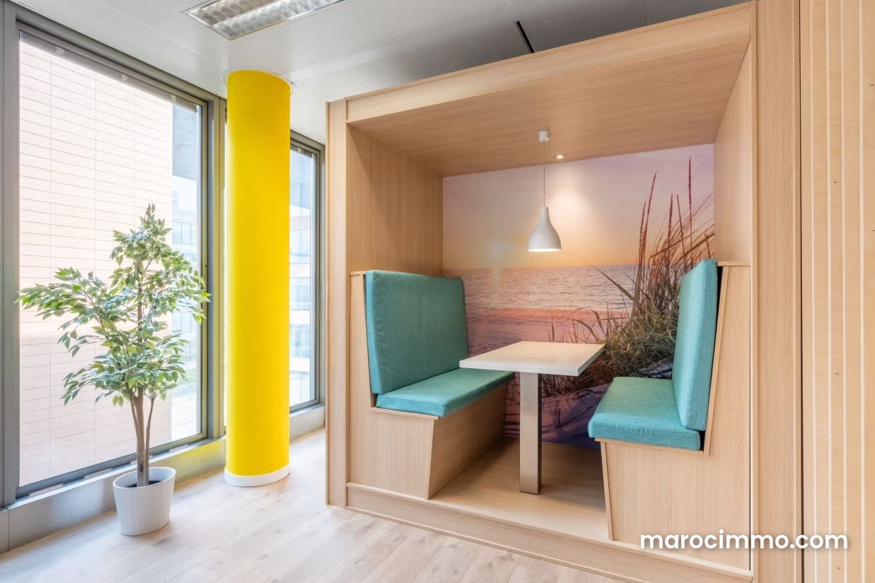 Bureau à louer Ain Sebaa Casablanca, climatisé et sécurisé — Casablanca