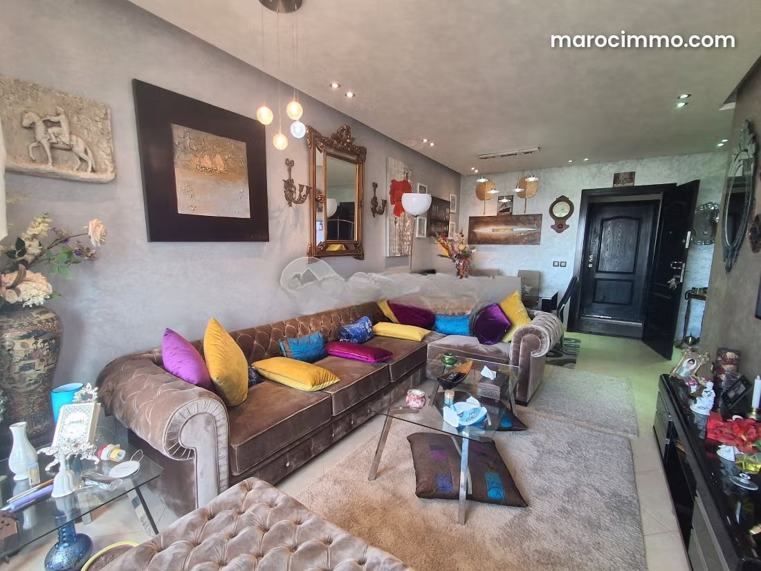 Furnished Apartment with Swimming Pool in Dar Bouazza, 104 sqm — Dar Bouazza