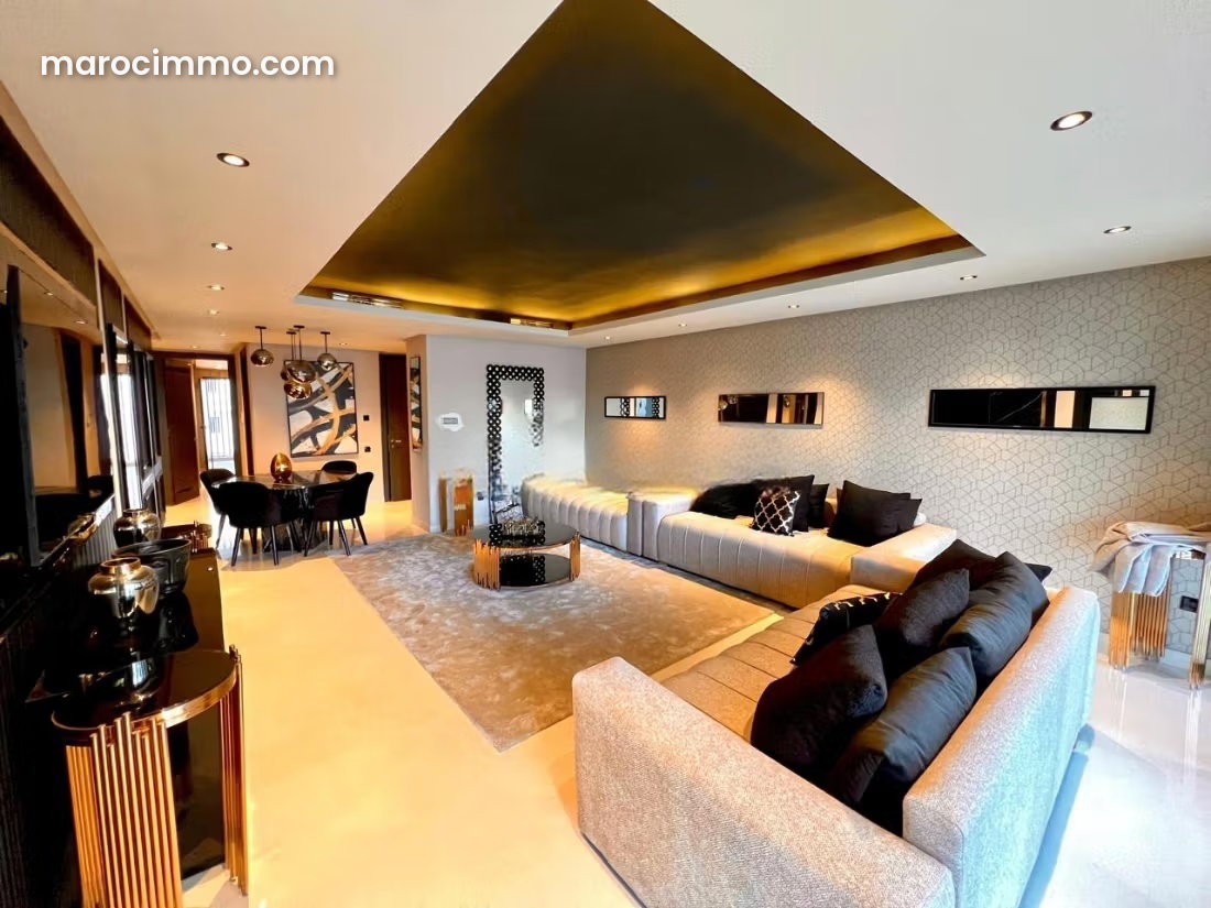 Appartement 170 m² meublé, vue mer Aïn Diab, Casablanca — Casablanca