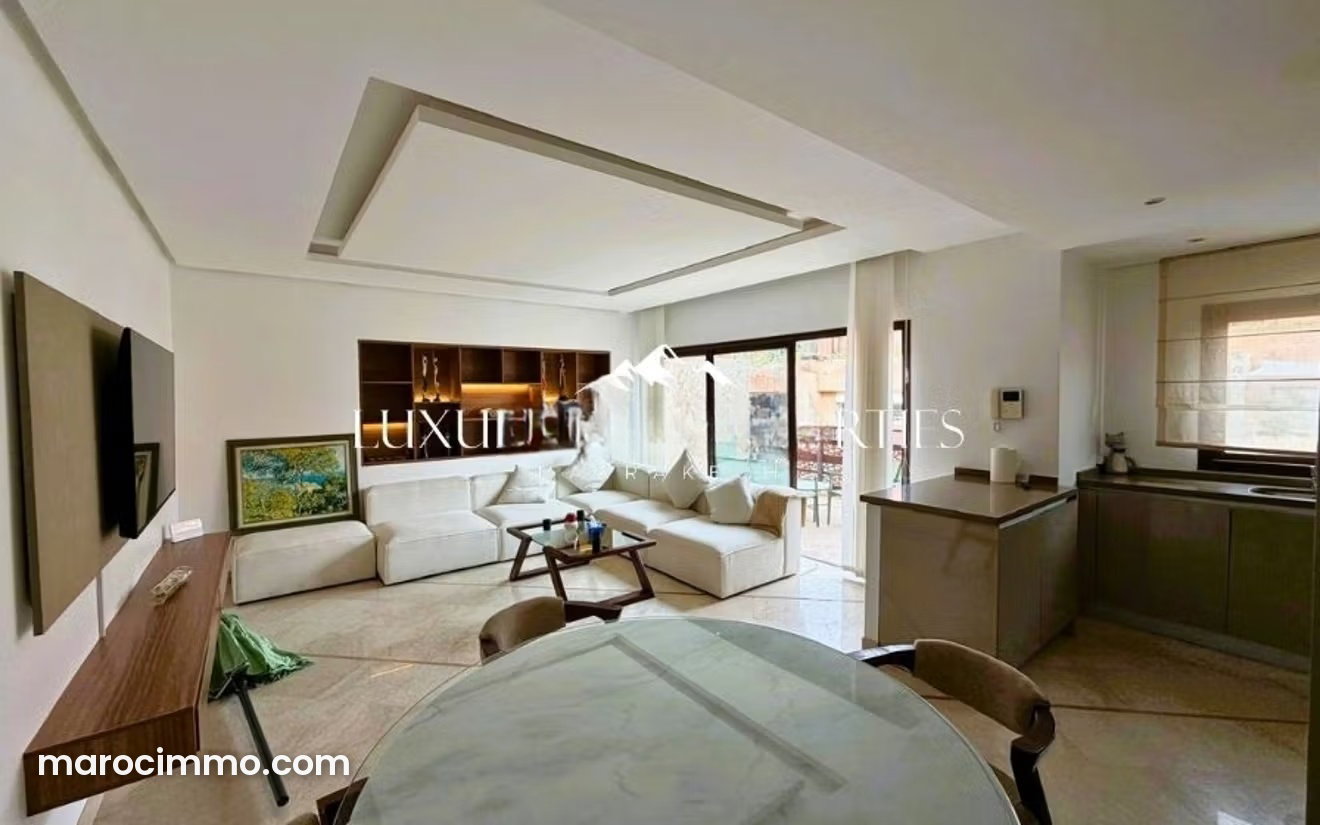 Furnished 2-bedroom apartment in Gueliz, Marrakech — Marrakesh