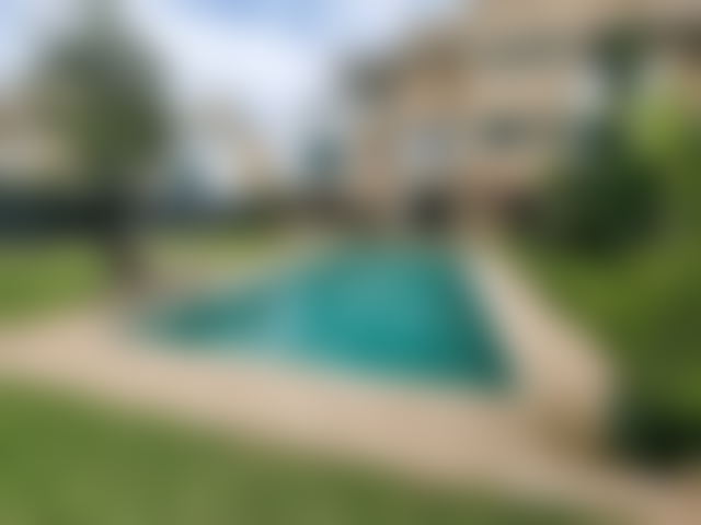 منزل مفروش بحديقة ومسبح للإيجار في المدينة الخضراء بوسكورة — بوسكورة
